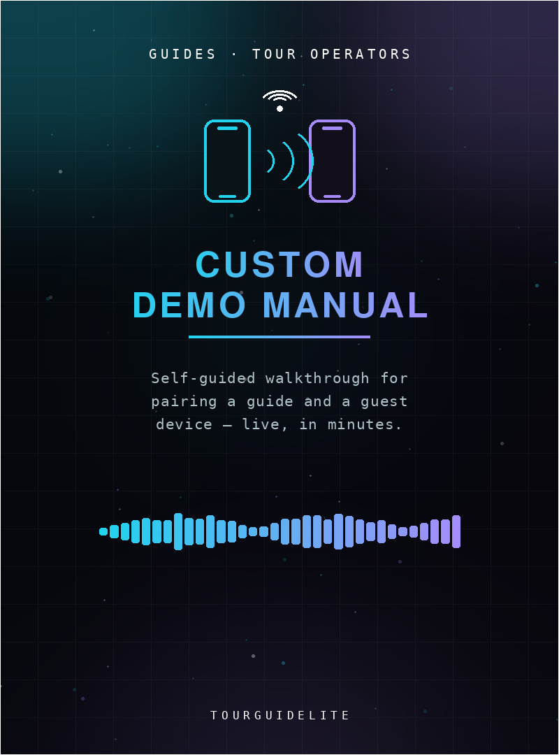 Custom Demo Manual preview